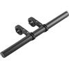 HUSHUI Estensione Manubrio Bici Portapacchi Leggero e Regolabile per Trasportare Valigie Lega di Alluminio 30 Cm