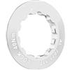 AWEUDNHI Cassette e pignoni Adatto per Ghiera di Bloccaggio per Cassetta MUQZI MTB Road Bike 8 9 10 11 12 velocità Ruota Libera Ultralight cap Coprilucchetto in Lega Alluminio Corona dentata(Silver)