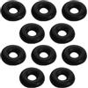 HEMOTON 10 Pezzi Anelli di Limitazione Cavo Palestra in Gomma Elastica, Accessori per Attrezzature Fitness Domestiche Impugnatura Confortevole, Compatibili Macchine Puleggia per