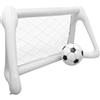 Generic Set porta da calcio - Mini telaio da calcio portatile (1 unità) | Obiettivo morbido per allenamento all'aperto, giocattolo interattivo da giardino genitori e bambini, attrezzatura sportiva sicura per