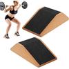 Generic Squat Wedge Block | Squat cunei sollevamento , antiscivolo fitness angolo rampa board, leggero allenamento inclinato tavola per stretching polpaccio, yoga, stretching