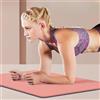 TIKATARER Tappetino Yoga in TPE, Tappetino da Allenamento Antiscivolo con Ammortizzazione Ad Alta elasticità, Tappetini per Pilates, Ideale per Pilates, Palestra e Sport (58 * 36 * 0.8)