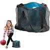 Generic Borsa tote per palla da bowling, borsa tote con manico per palla da bowling, tasca in rete antigraffio per donne e uomini