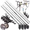 Ultimate Adventure Carp Triple Rod Set - Kit Carpfishing
