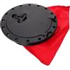 jojofuny Copertura con Nero Rotonda e ABS Kayak per Boccaporto Borsa di Stoccaggio, Resistente All'acqua Facile Rimuovere della Barche Marine e Canoe Remata