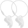 NAMOARLY Clip per Disco Compatto in Plastica 2 Fibbia e Appendibile 4,5cm per Uso Sportivo All'aperto