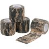 PATIKIL Nastro Avvolgente Camouflage 4,5 x 5Cm, 4 Rotoli di Nastro Mimetico Autoadesivo per Torcia per Fotocamera da Arrampicata All'Aperto da Caccia, Camuffamento