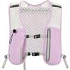 Generic Zaino unisex in rete traspirante, con tasche frontali per bottiglie, finiture riflettenti per jogging, ciclismo, escursionismo, Grigio, taglia unica, Zaini da viaggio