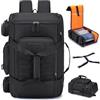 SPAHER 3 in 1 Tattico Borsone Zaino da Trekking Grande 40L, Nero
