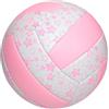 Generic Pallone da beach volley - Pallavolo per spiaggia, in PVC, misura 5, per allenamento pallavolo, pallavolo, portatile, elastico, palla per allenatore, attrezzatura sportiva per interni ed esterni, donne