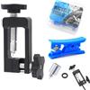 AONAYO Set di 3 utensili di pressatura per bicicletta, tubo del freno, attrezzo per l'inserimento dell'olio per bicicletta, adatto per Shimano Olive e pin, Km, mountain bike