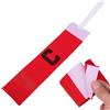 NIYANGLE Fascia da Capitano Calcio Decor Rossa in Dacron Design Anti-caduta e Comoda da Indossare per Sport di Squadra e Calcio