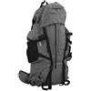 MKYYIOED Zaino Escursionismo Zaino da trekking grigio 80 l in tessuto Oxford resistente e di grande capacità, campeggio, viaggi, alpinismo for uomini donne all'aperto