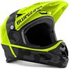Blue Grass Bluegrass Intox Casco da bicicletta blu petrolio giallo fluo opaco M