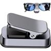 Generico Supporto Magnetico Per Carrello Da Golf - Clip Universale Per Occhiali In Alluminio Antiscivolo | Fissaggio Sicuro Per Occhiali, Ombrelli E Strumenti, Da Utilizzare Nel Golf, Nell'escursionismo, Nei V