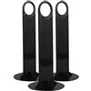 MAGICLULU Porta Dischi per Allenamento Calcio 3pezzi in Pp Nero Facile Installazione e Trasporto Comodo e Attrezzature per Allenamento