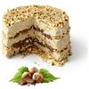BEŞE1885 450 g Cioccolato & nocciola - deliziosa halva dalla Turchia 450 g - helva speciale a forma di torta, halva di tahina - 52% pasta di sesamo - senza glutine