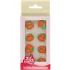 FunCakes Decorazioni di Zucchero Carote: pronto per l'uso per la decorazione di torte, perfetto per cupcakes pasquali, muffin, torta di carote e altro, certificato senza glutine, set / 16