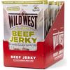 Wild West Beef Jerky 16x60g Jalapeno, carne secca proteica, snack proteico Beef Jerky, carne essiccata di manzo