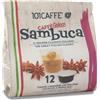 101CAFFE' Caff? alla Sambuca | Confezione da 12 capsule compatibili con macchine Lavazza A Modo Mio