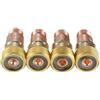 FACAIIO Corpo pinze per lenti a gas tozze materiale in ottone per TIG WP-17 18 26 per torcia