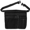 BSTCAR Borsa Portaoggetti per Attrezzi da Giardinaggio, Borsa Portaoggetti Multitasca per Attrezzi da Giardino in Vita Regolabile, Borse per da Giardino Oxford per Intern (Nera)