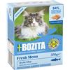 Bozita Tetra Bocconcini in salsa 24 x 370 g Umido per gatto - Sterilised con Salmerino