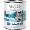 Wolf of Wilderness Adult 6 x 800 g umido Single Protein per cane - Blue River - Pesce