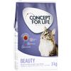 Concept for Life Multipack risparmio! 2 x Concept for Life per gatti - ricetta migliorata! - 2 x 3 kg Beauty Adult