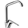 Remer - Miscelatore per lavello con Bocca Alta a u Girevole - Serie Class Line