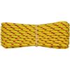 Corderie Italiane 006006176 Treccia Surf gialla, 6 mm - 20 mt, Corda intrecciata multiuso resistente ai raggi U.V. e all'abrasione, per attività all'aperto, giardino, mare, guinzagli e fai da te, rottura 350 kg