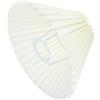 VILLCASE Paralume Plissettato Giallo per Lampada da Soffitto e Luce, Resistente alla Deformazione Struttura in Ferro, per Camera da Letto e Hotel Moderno