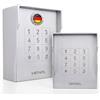 MATHFEL Smart Lock Serratura elettronica per porta d'ingresso - Serratura a codice resistente alle intemperie, IP66, apriporta con codice, serratura intelligente, serratura automatica AC230