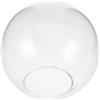 GANAZONO Paralume in Vetro Trasparente a Globo, Diametro 150 MM, Coprilampada per Lampadari a Sospensione e Applique da Parete, 1 Pezzo Sostitutivo