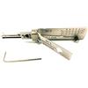 TPM Go 2-in-1 Lish I Chiave Decoder e Strumento per Scassinare Serrature, Lettore di Chiavi Multiuso, Kit di Manutenzione e Riparazione in Acciaio Inox per Serrature Civili Domestiche (SC1)