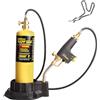DOMINOX Torcia a propano con tubo da 1,5 m, base e clip per cilindro, torcia a gas per propano e Mapp, kit torcia a gas MAPP per saldatura, saldatura, cottura (non incluso serbatoio del gas)