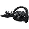 Logitech G G920 Driving Force (Xbox, PC) (PC, Xbox One S, Xbox One X, Xbox Series S, Xbox Series X), Controller gaming, Nero