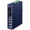 Planet Interruttore ISW-621T (6 porte), Switch di rete, Nero