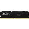 Kingston Bestia della furia (1 x 32GB, 5600 MHz, RAM DDR5, DIMM), Memoria RAM, Nero