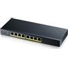 Zyxel GS1900-8HP V3 (8 porte), Switch di rete, Nero