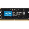 Crucial 16GB DDR5-4800 SODIMM (1 x 16GB, 4800 MHz, RAM DDR5, SO-DIMM), Memoria RAM, Nero