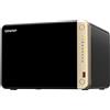 QNAP TS-664-8G (0 TB), NAS, Nero