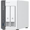 QNAP TS-216G (0 TB), NAS, Bianco