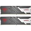 Patriot Veleno di vipera (2 x 16GB, 6000 MHz, RAM DDR5, DIMM), Memoria RAM, Rosso, Nero, Argento
