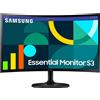 Samsung Essential S3 - S36GD (1920 x 1080 pixel, 24"), Monitor, Nero