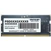 Patriot DDR5 8GB SIGNATURE 5600MHz SO-DIMM 1Rx4 - 8 GB (1 x 8GB, 5600 MHz, RAM DDR5, SO-DIMM), Memoria RAM, Nero