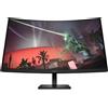 HP Omen 32c (2560 x 1440 pixel, 31.50"), Monitor, Nero