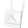 D-Link EAGLE PRO AI AX1500 4G+ Smart Router G416, Wi-Fi 6 (802.11ax), a banda singola (2,4 GHz), Etherne, Router, Bianco