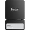 Lexar Professional Go SL400 mit Hub (2 TB), SSD esterno, Nero