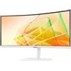 Samsung ViewFinity S6 - S65TC (3440 x 1440 pixel, 34"), Monitor, Bianco